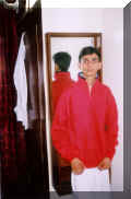 Its the picture of my friend Syed Ali in the room of the hotel, where we stayed in Islamabad, dated 1st July'2001.