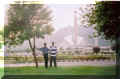 Its my picture At Faisal Mosque, Islamabad (The World's Largest Mosque), with my friend Fahad on the right side of the picture, on 30th June'2001.