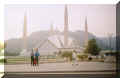 Its my picture At Faisal Mosque, Islamabad (The World's Largest Mosque), with my friend Ali Syed on the right side of the picture, on 30th June'2001.
