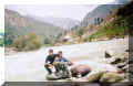 Its my picture of Kalam (Swat), with my friend Ali Syed on the right side of the picture, on 3rd July'2001.