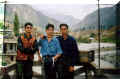 Its my picture of Kalam (Swat), with my friends Fahad on the right side and Ali Syed in the middle of the picture, on 3rd July'2001.