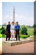 Its my picture at Minar-e-Pakistan, Lahore, with my friends Fahad on the left and Ali Syed in the middle of the picture, on 5th July'2001.