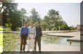 Its my picture at Shalamar Park, Lahore, with my friends Fahad on the right and Ali Syed in the middle of the picture, on 5th July'2001.